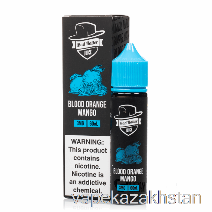 Vape Kazakhstan Blood Orange Mango - Mad Hatter - 60mL 0mg